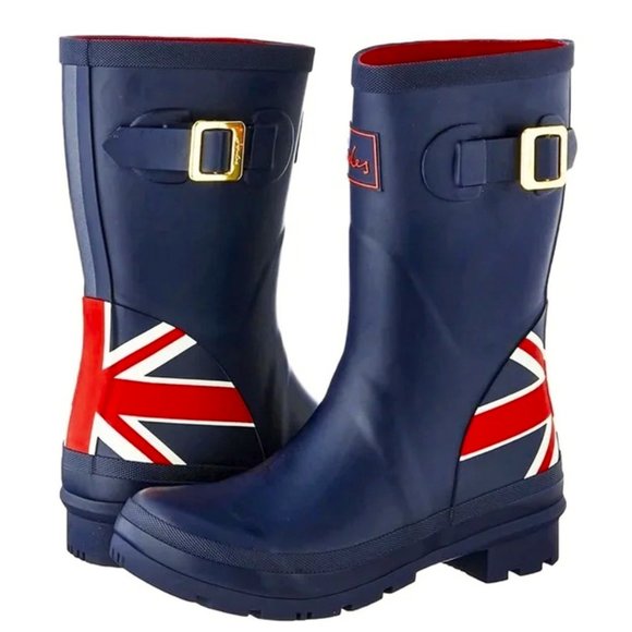 union jack wellies womens